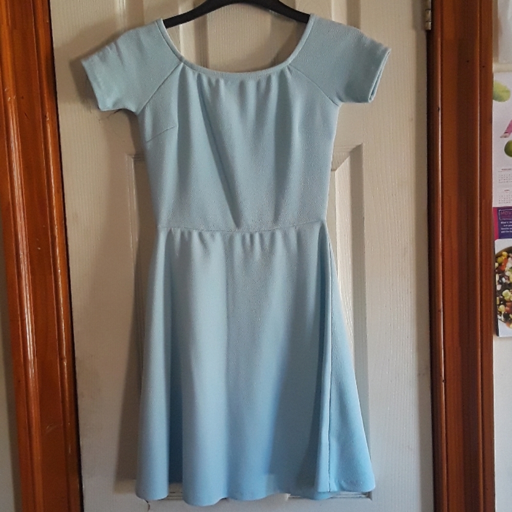 Aqua dress